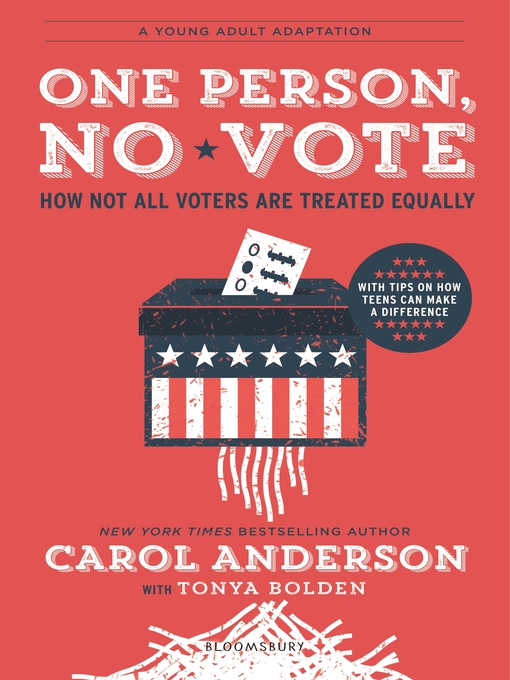 Title details for One Person, No Vote by Carol Anderson - Available